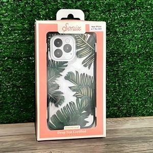 Sonix phone case with palm leafs